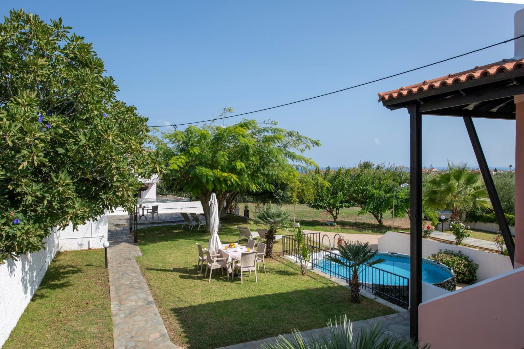 Villa Eleni 100M From The Sea Rapanianá Екстериор снимка