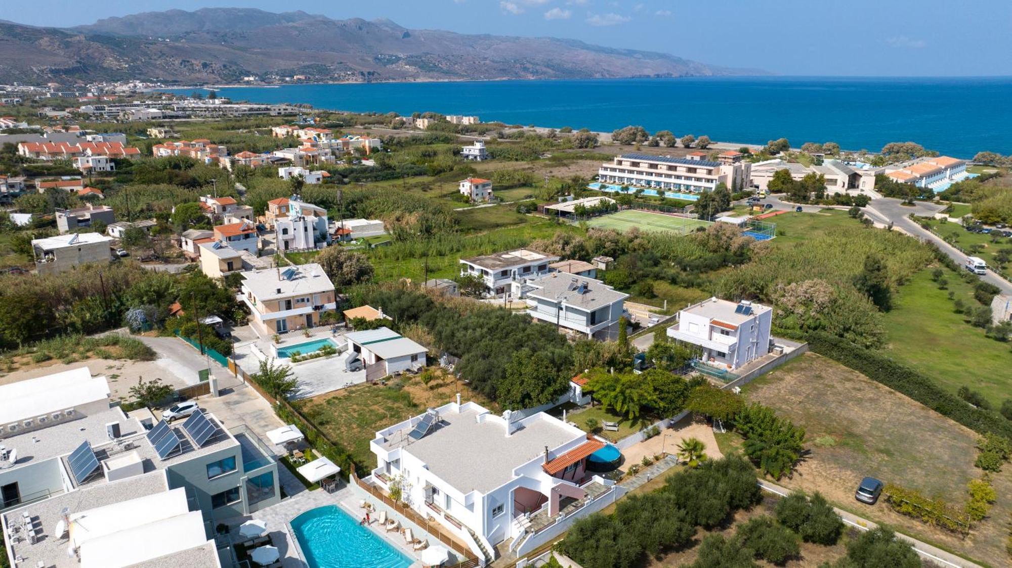Villa Eleni 100M From The Sea Rapanianá Екстериор снимка