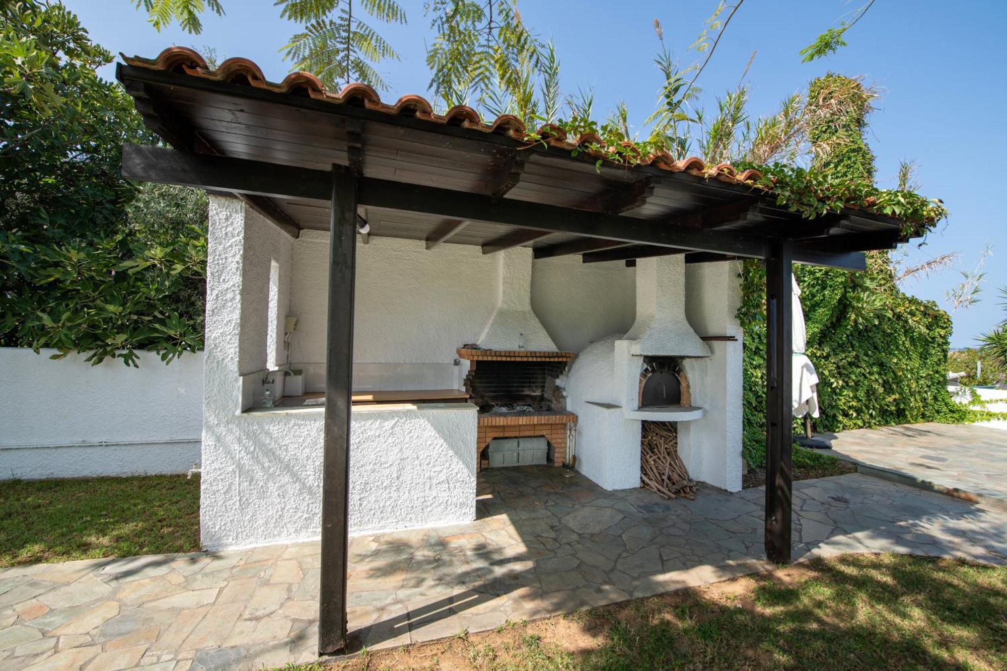 Villa Eleni 100M From The Sea Rapanianá Екстериор снимка