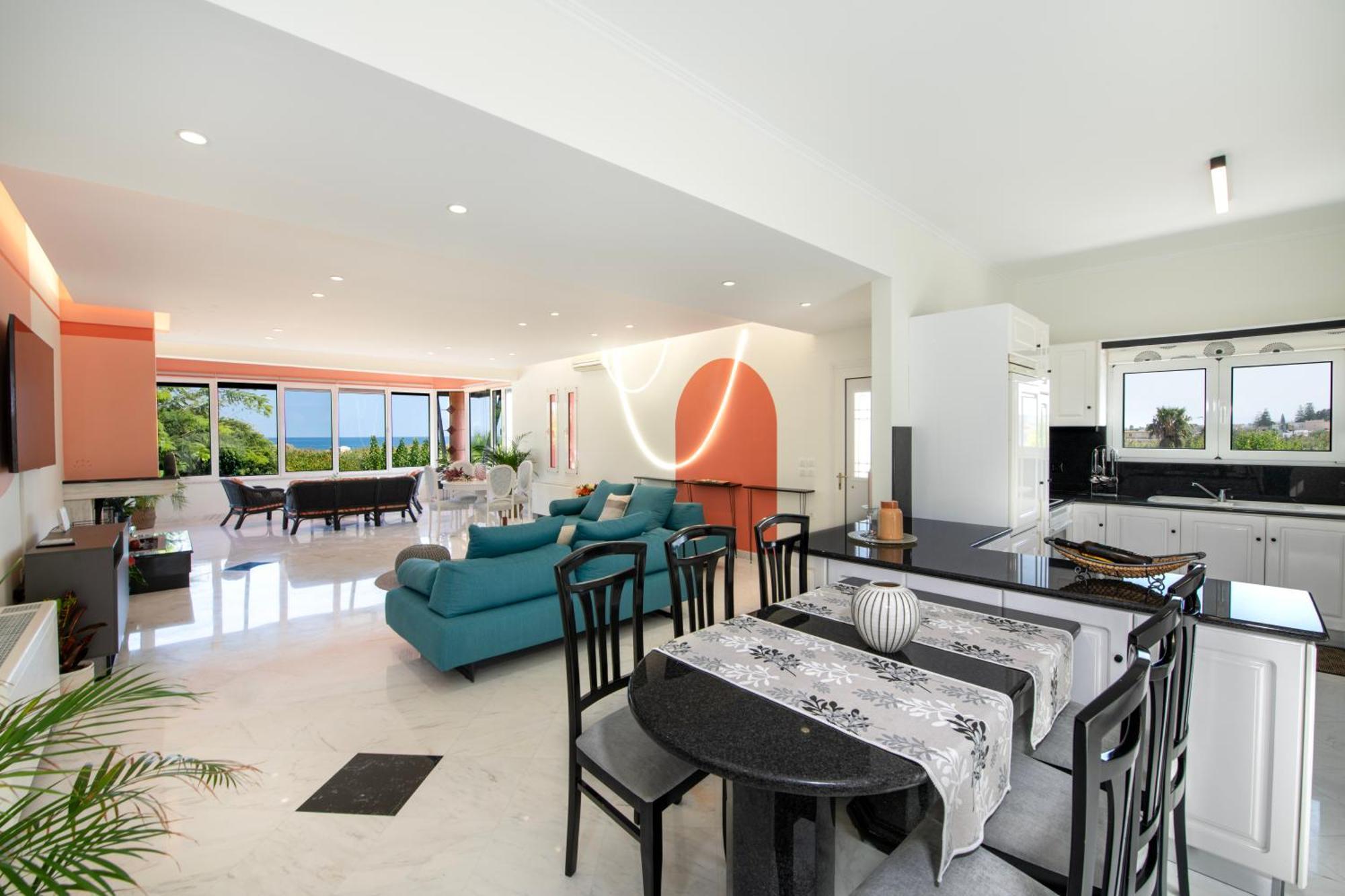 Villa Eleni 100M From The Sea Rapanianá Екстериор снимка
